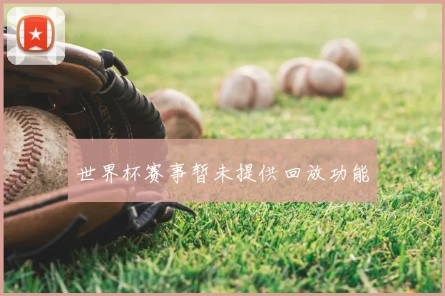 世界杯赛事暂未提供回放功能